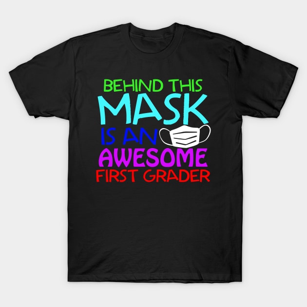 Back To School Shirt | Awesome First Grader Gift T-Shirt by Gawkclothing